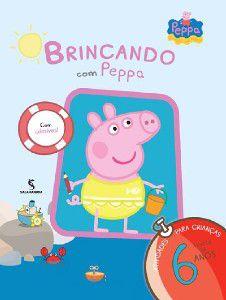 Imagem de Brincando com peppa: atividades para criancas a partir de 6 anos