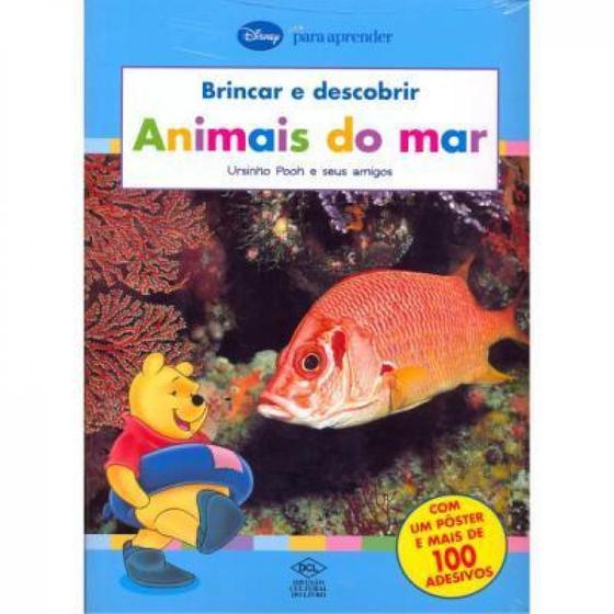 Imagem de Brincar e Descobrir Animais do Mar Ursinho Poh e seus Amigos - DCL - DIFUSAO CULTURAL DO LIVRO