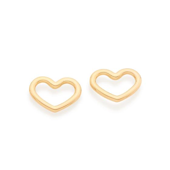 Imagem de Brinco amor folheado a ouro 18k/526499