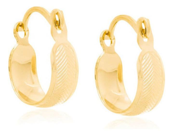 Imagem de Brinco Argola Com Trabalhos Em Riscos Rommanel 524032