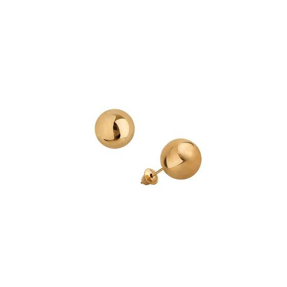 Imagem de Brinco Bola em Ouro 18k Pequeno