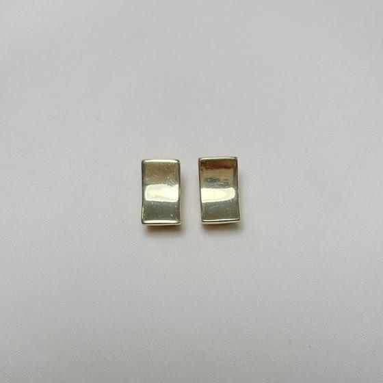 Imagem de Brinco Chapado Formato L - Banhado Ouro 18k