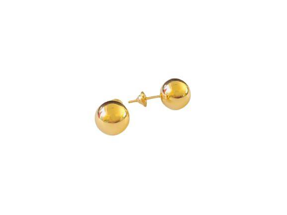 Imagem de Brinco de Bolinha Ishizaki em Ouro 18k