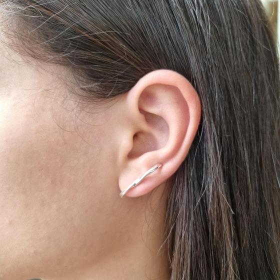 Imagem de Brinco Ear Cuff Banho Ouro 18K / Prata 925