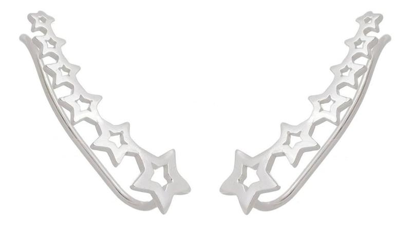 Imagem de Brinco Ear Cuff Brinco Estrela Prata 925 Ear50