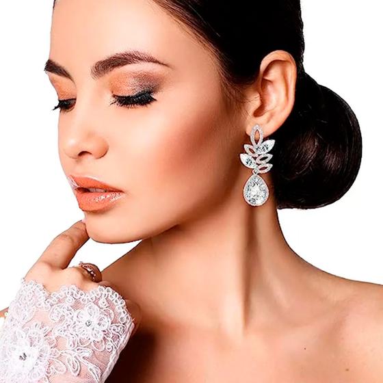 Imagem de Brincos para Noiva Debutante Casamento Festa Madrinha B22
