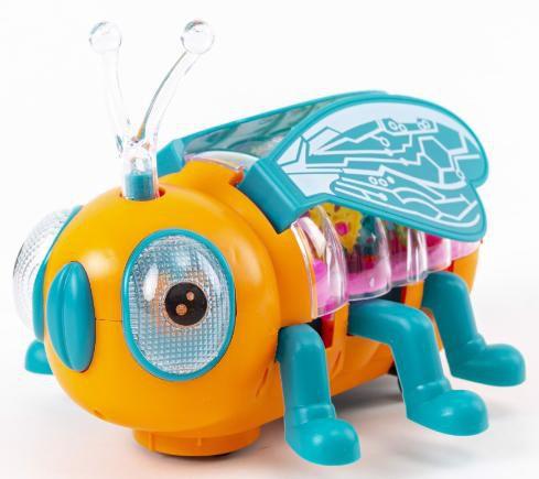 Imagem de Brinquedo Abelha Dançante Musical, Anda  Com Luzes Coloridas  Engrenagens