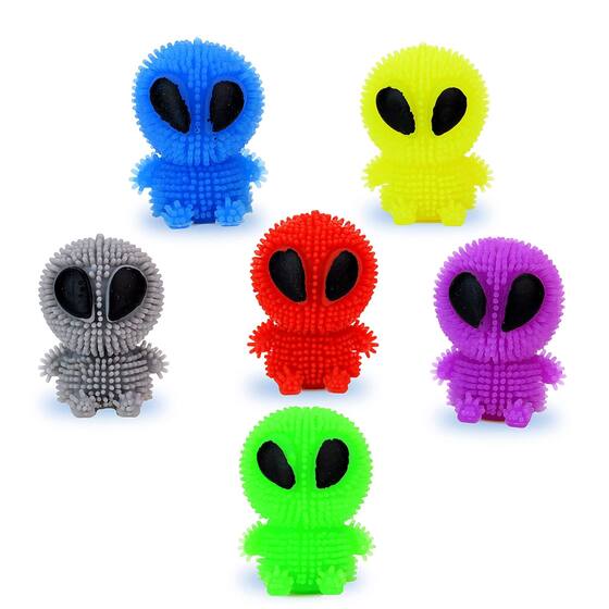 Brinquedo Alien Squishy - Pacote com 48 Unidades (4,5cm) - Pop It ...