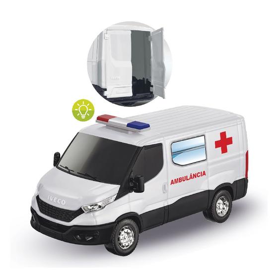 Imagem de Brinquedo Ambulância Iveco Daily Mini Van Usual