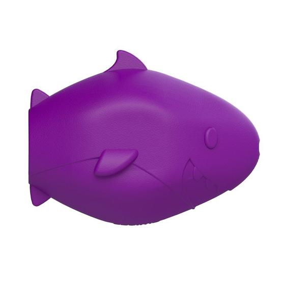 Imagem de Brinquedo Amicus Fun Toys Fundo do Mar Tubarão Roxo para Cães - Tamanho P