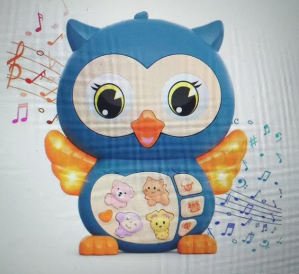 Imagem de Brinquedo animal com teclado musical infantil