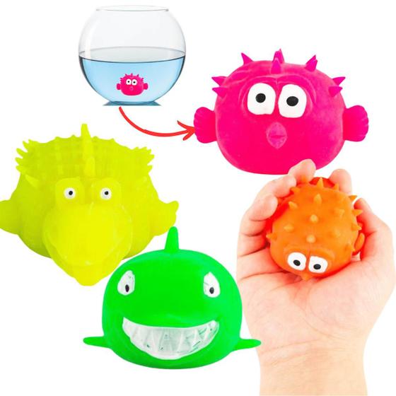 Imagem de Brinquedo Anti Estresse Squishy Mochi Aquático Macio Squish