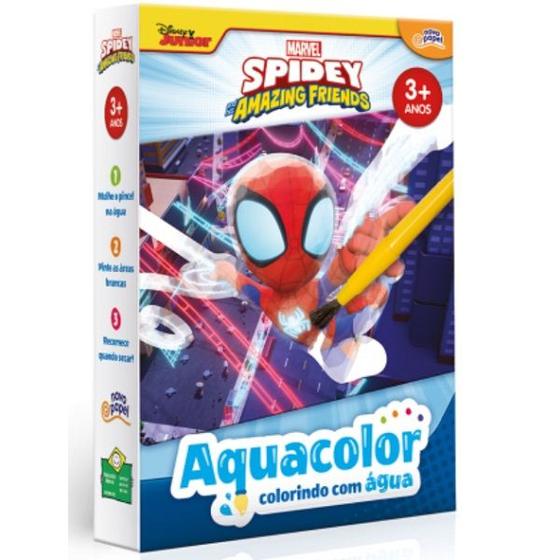 Imagem de Brinquedo Aquacolor Colorindo com Agua Spidey Toyster 8065