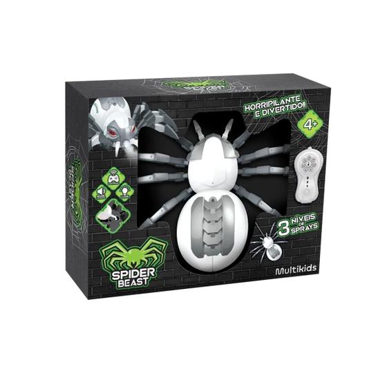 Imagem de Brinquedo Aranha de Controle Remoto com Spray - Multikids
