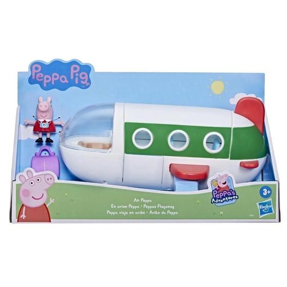 Imagem de Brinquedo Aviao Da Peppa Pig E Figura Peppa Hasbro F3557