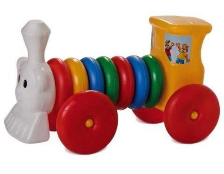 Imagem de Brinquedo baby play trenzinho COMETA colorido