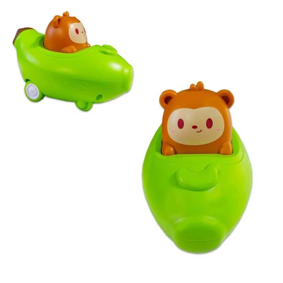 Imagem de Brinquedo Banana Car Carrinho De Fricçao Verde