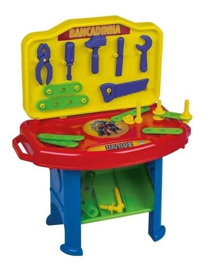 Imagem de Brinquedo Bancadinha Ferramentas De Plástico Super Toys 420