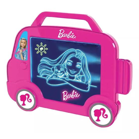 Imagem de Brinquedo Barbie Pinte E Ilumine Van F0123-6 Colorir