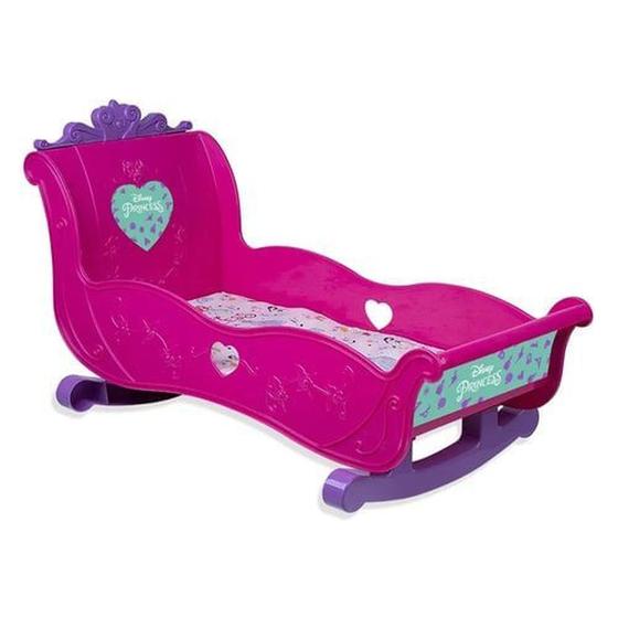 Brinquedo bercinho para boneca rosa Menor preço em Brinquedo bercinho para boneca rosa