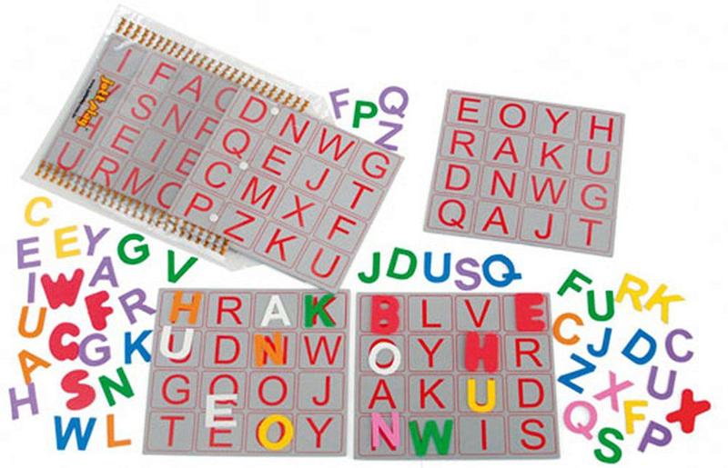 Imagem de Brinquedo Bingo De Letras  E.V.A - 98 Peças