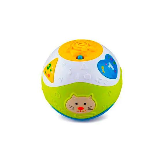 Imagem de Brinquedo Bola de Atividades Aprender e brincar Zoop Toys