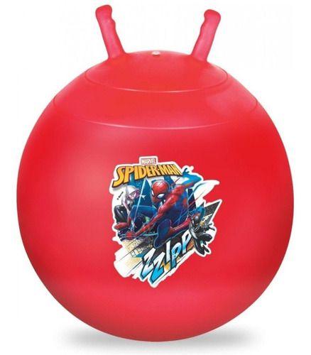 Imagem de Brinquedo Bola Pula Pula Marvel Homem Aranha Lider Spiderman