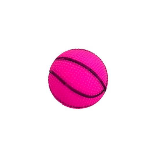 Imagem de Brinquedo Bola Vinil Basquete com som pink HomePet