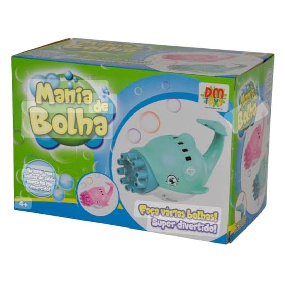 Imagem de Brinquedo bolha de sabão infantil lançador bolinha automatic - OEM