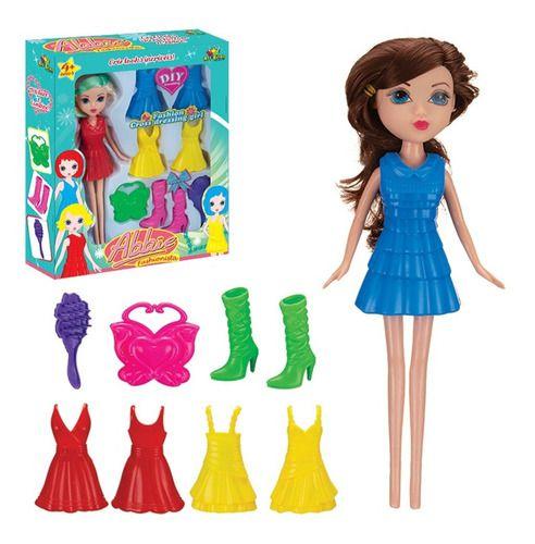 Imagem de Brinquedo Boneca Abbie Fashionista C/ Cabelo