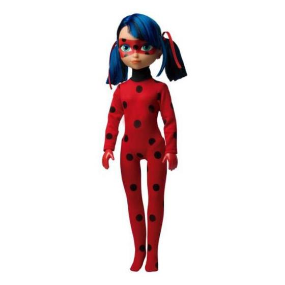 Imagem de Brinquedo Boneca Articulada Ladybug Musical 45cm Miraculous