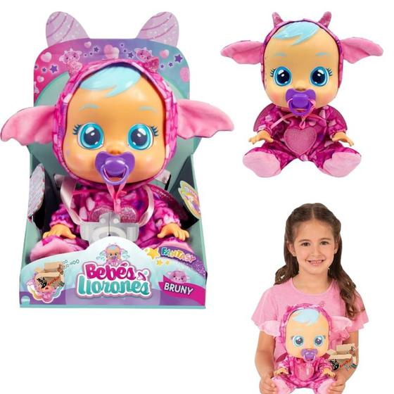 Imagem de Brinquedo Boneca Cry Babies Fantasy Chora Lágrimas De Verdade - Multikids