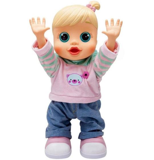 Brinquedo Boneca Interativa Baby Wow Malu Multikids BR580 - Multilaser ...