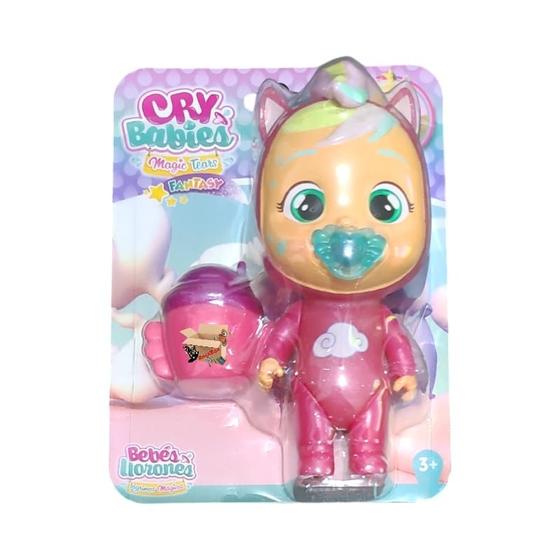 Imagem de Brinquedo Boneca Mini Cry Babies Magic Tears Chora Lágrimas De Verdade - Multikids