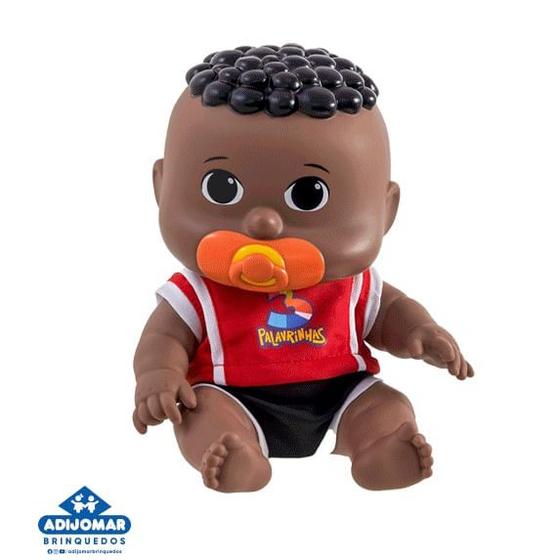 Imagem de Brinquedo Boneco De Vinil 3 Palavrinhas Linha Baby Davi Adijomar