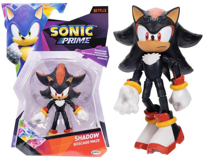 Brinquedo Boneco Figura Articulada Shadow 13 Cm Boscage Maze Sonic Prime Menor preço em Brinquedo Boneco Figura Articulada Shadow 13 Cm Boscage Maze Sonic Prime