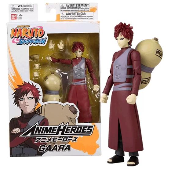 Imagem de Brinquedo Boneco Gaara Naruto Shippuden Anime Heroes