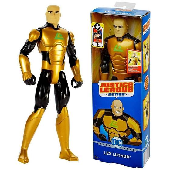 Brinquedo Boneco Lex Luthor Liga Justiça Dc Comics - Mattel - Bonecos ...