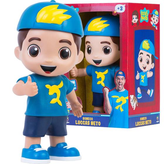 Brinquedo Boneco Luccas Neto Gigante Articulado Mimo Toys - Brinquedos ...