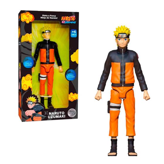 Imagem de Brinquedo Boneco Naruto Uzumaki 24CM - Naruto Shippuden