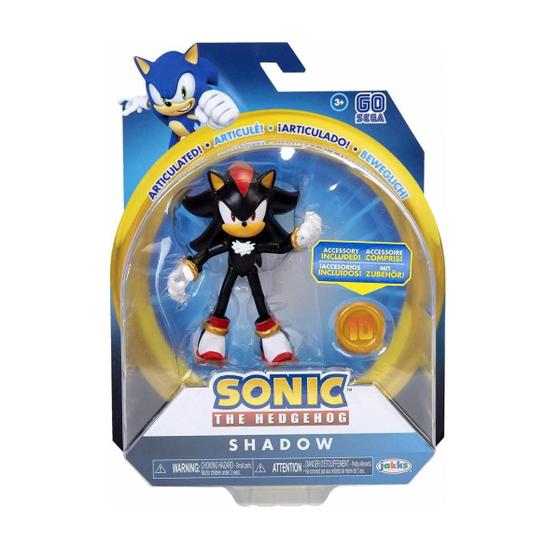 Brinquedo Boneco Sega Shadow Articulado De 10 Cm Fun F00662 - Bonecos ...