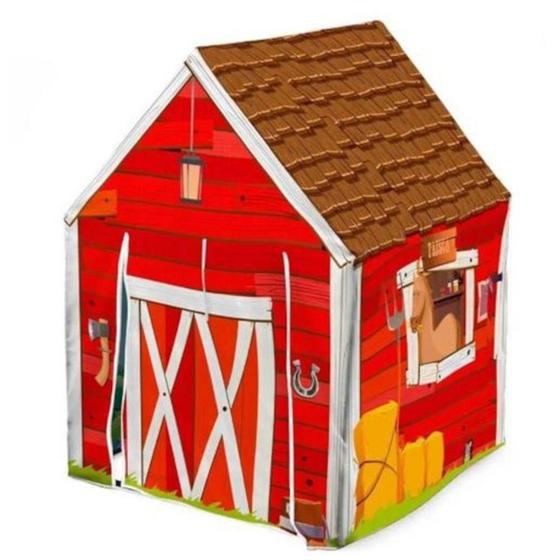 Brinquedo cabana barraquinha toca tenda Minha Fazendinha - Brincadeira ...