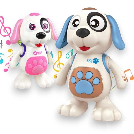 Imagem de Brinquedo Cachorro Dançante Robô Sons Luzes Musical Infantil