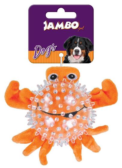Brinquedo Cães Pelucia Para Pet Bola Com Espinho Caranguejo Menor preço em Brinquedo Cães Pelucia Para Pet Bola Com Espinho Caranguejo