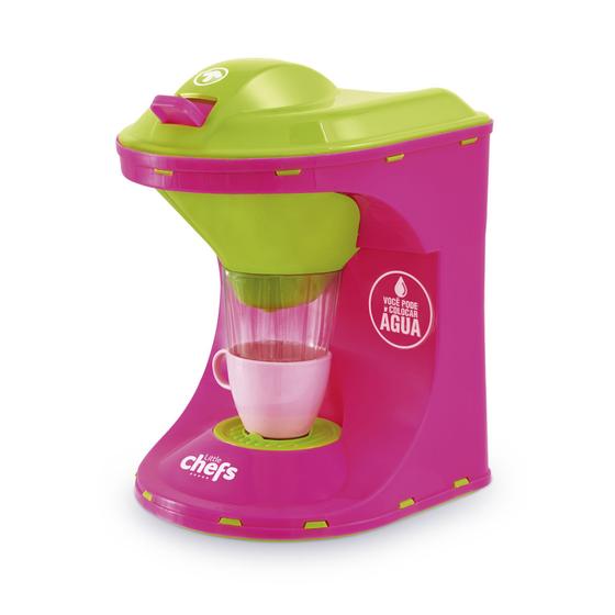 Imagem de Brinquedo Cafeteira Infantil Cozinha Little Chefs Com Xícara