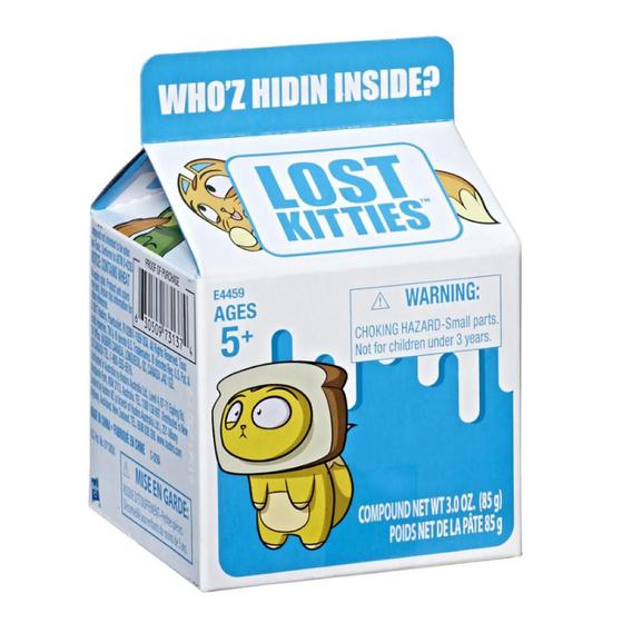 Figurine Lost Kitties - Chaton Surprise à Collectionner - Couleur Aléatoire