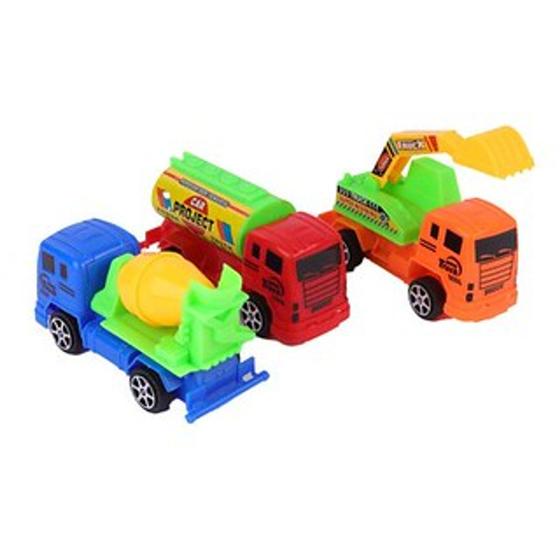 Imagem de Brinquedo Caminhão de Fricção 03 Peças Super Truck   - 58186