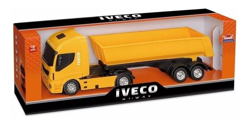 Brinquedo Caminhão Iveco Hiway Basculante Usual Ref 271 - Usual ...