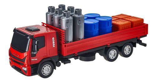 Caminhão de Brinquedo Infantil Carreta Iveco Grande Vermelho em Promoção na  Americanas