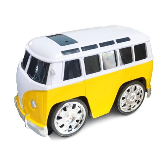 Imagem de Brinquedo Carrinho Amarelo Racing Tunning Controle Remoto